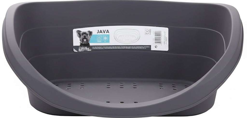JAVA Dog Bed - XL - Grey Black Dog Panamá