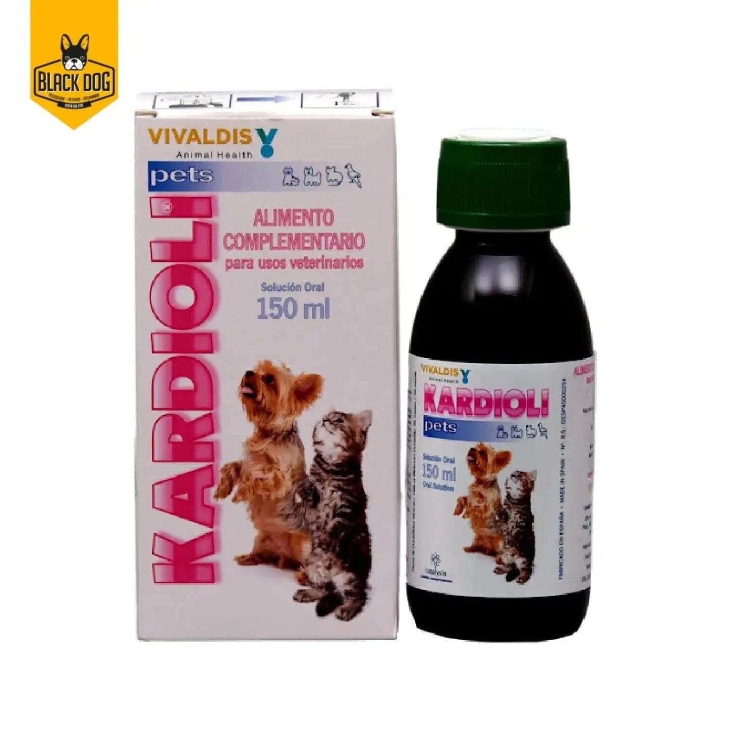 KARDIOLI PETS ORAL 150ML DROGUERIA E IMPORTADORA ALEMANA,S.A.