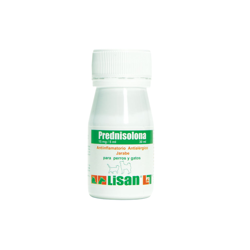 Lisan Prednisolona 15 mg Antiinflamatorio – 30 ml
