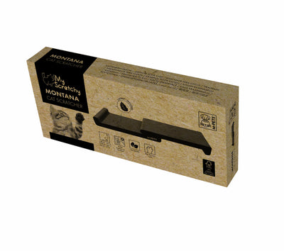 My Scratchy Cat Rascador de Cartón – MONTANA - Black Dog Panamá