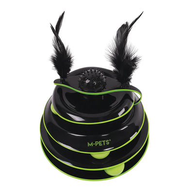 PLAY TOWER Castle Cat Toy - Black Dog Panamá