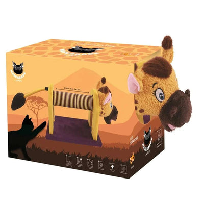 MASCARADE Cat Scratcher Giraffe 53.5 x 18.5 x 23 cm - Black Dog Panamá
