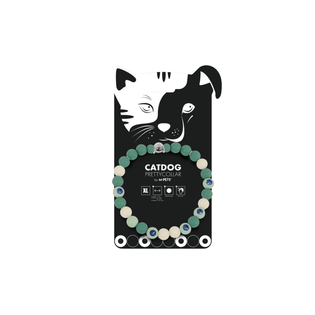 MPets CATDOG Collar Luminoso Verde – XL Black Dog Panamá