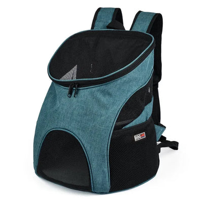 DOG CARRIER PACK H TEAL, SMALL - Black Dog Panamá