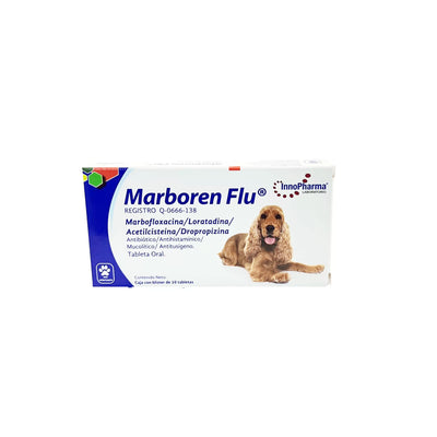 MARBOREN FLU X10 TABS - Black Dog Panamá