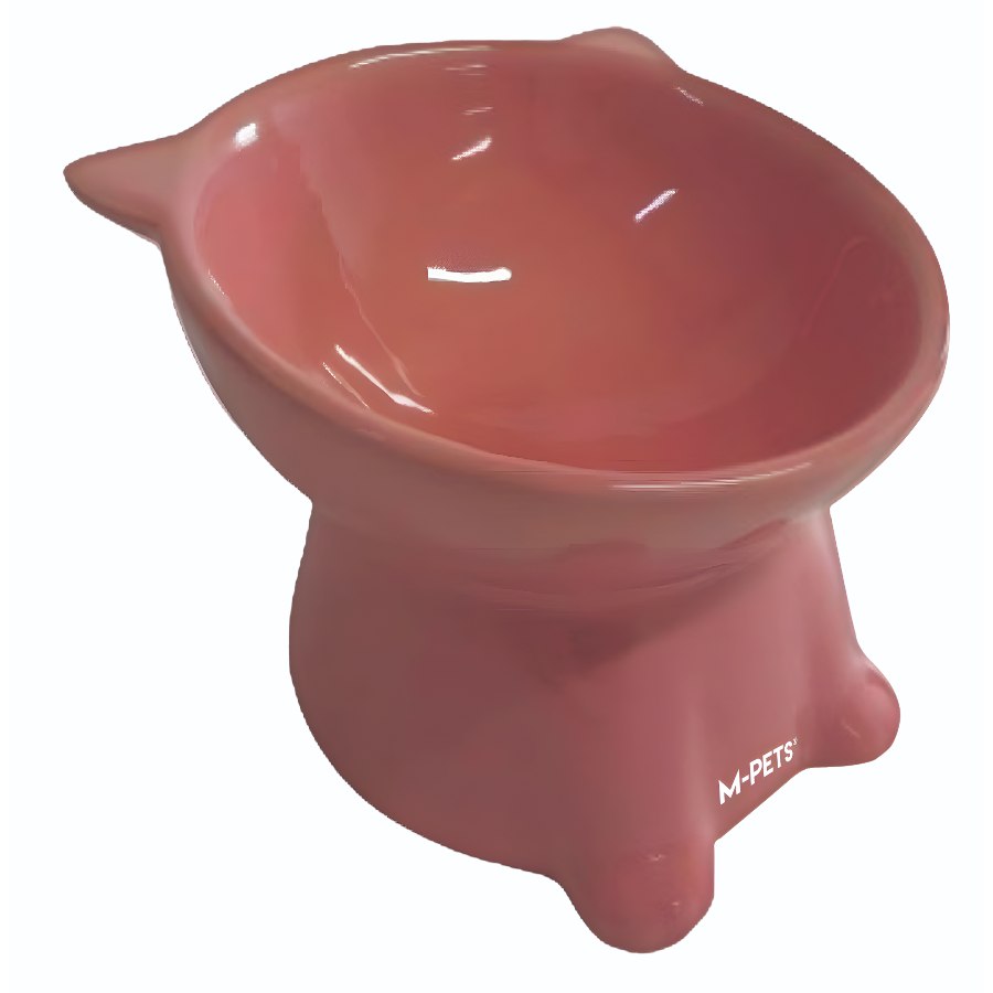 PETJOY MaoMiao Ceramic Bowl - Brown 200ml - Black Dog Panamá