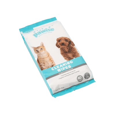 Pawise Cleaning Wipes Aloe Vera Toallitas Limpieza – 40 pcs Black Dog Panamá