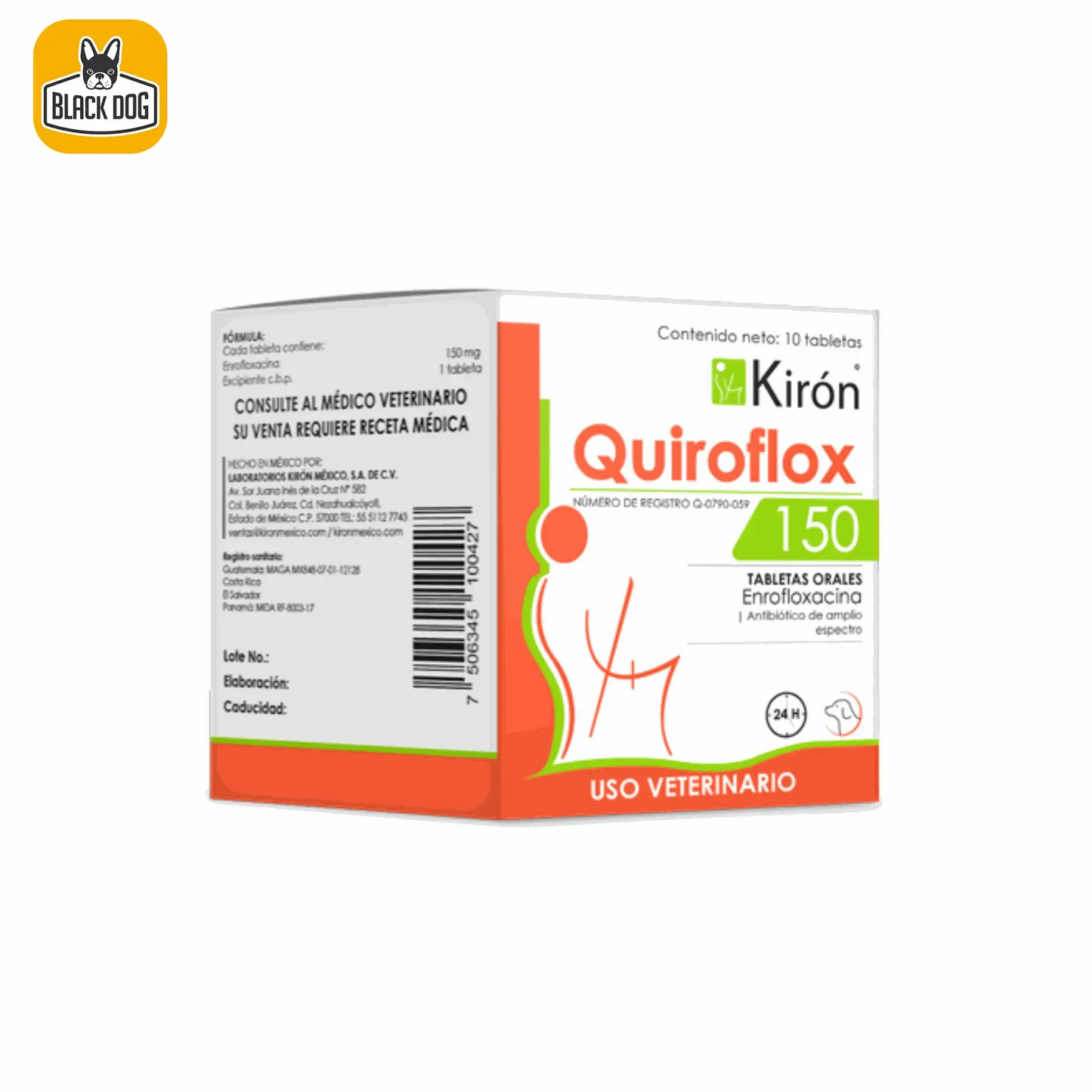 QUIROFLOX 150 (ENROFLOXACINA) COMP CAPITAL ANIMAL,S.A.