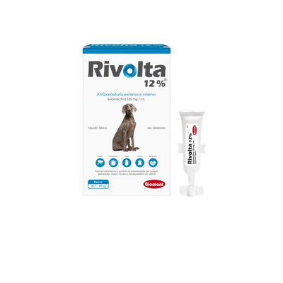 Rivolta Antiparasitario Selamectina 120mg – 20.1-40 kg