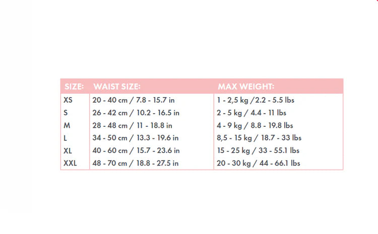 MPets Carbon Diapers Pañales Perro Hembra – L / 15 pcs