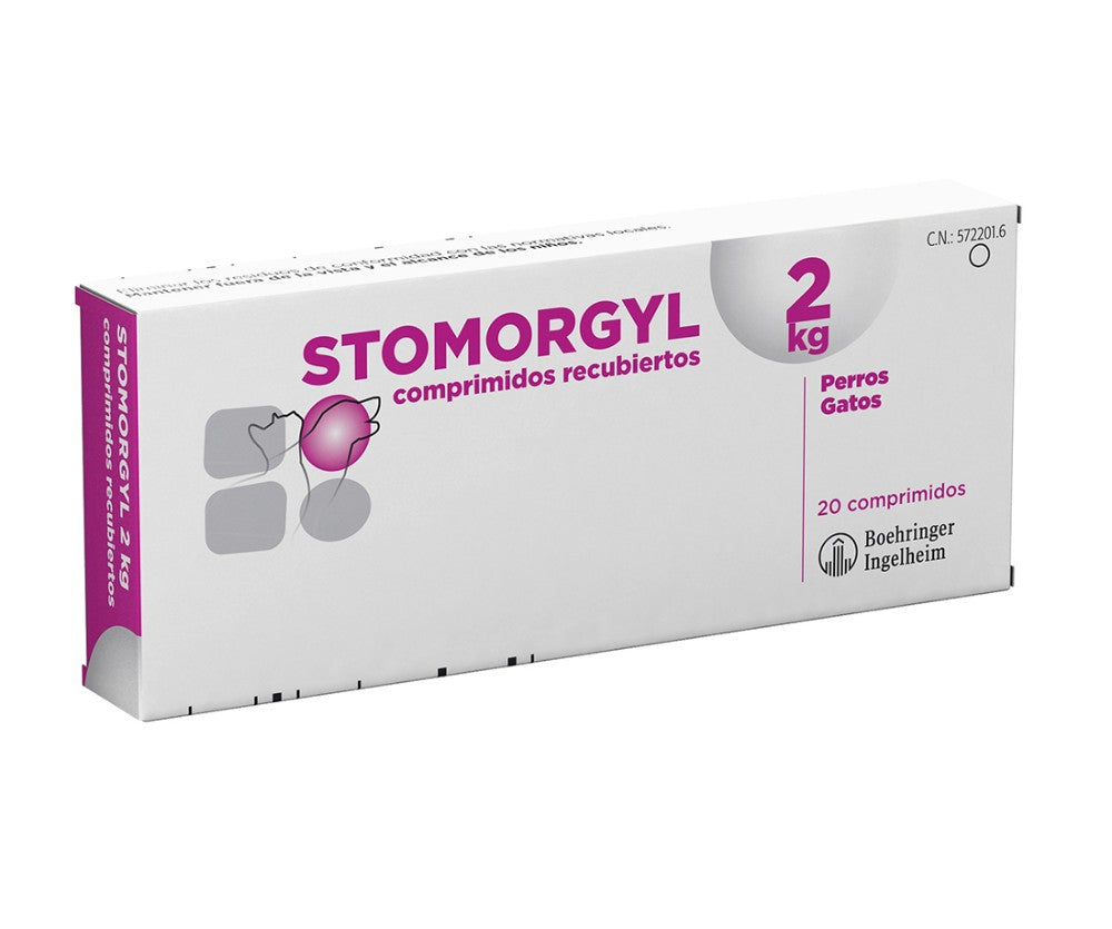 Stomorgyl 2 Antibiótico – 20 Comprimidos