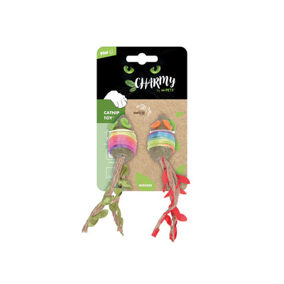 MPets Charmy Catnip Toy Ratones – Unidad