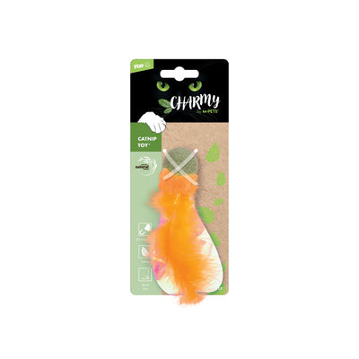MPets Charmy Catnip Toy Naranja – Unidad