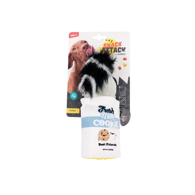 Snack Attack food dispenser dog toy- FLORA - Black Dog Panamá