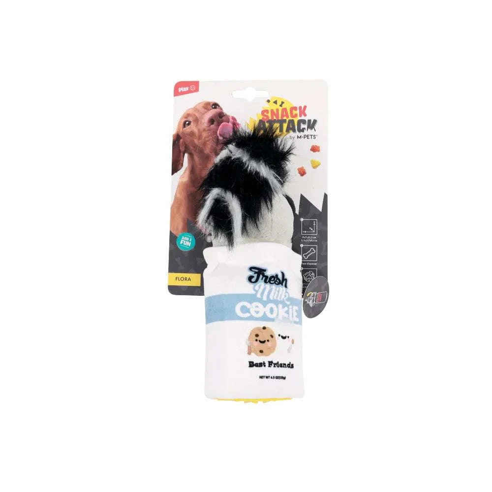 Snack Attack food dispenser dog toy- FLORA - Black Dog Panamá