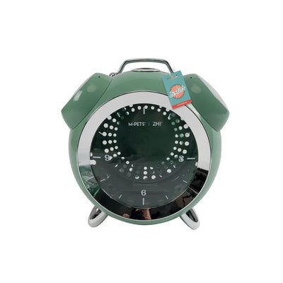 SIXTIES Clock Pet Carrier - Green - Black Dog Panamá