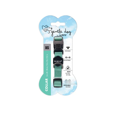 GENTLE DOG Padded Collar XS Green - Black Dog Panamá