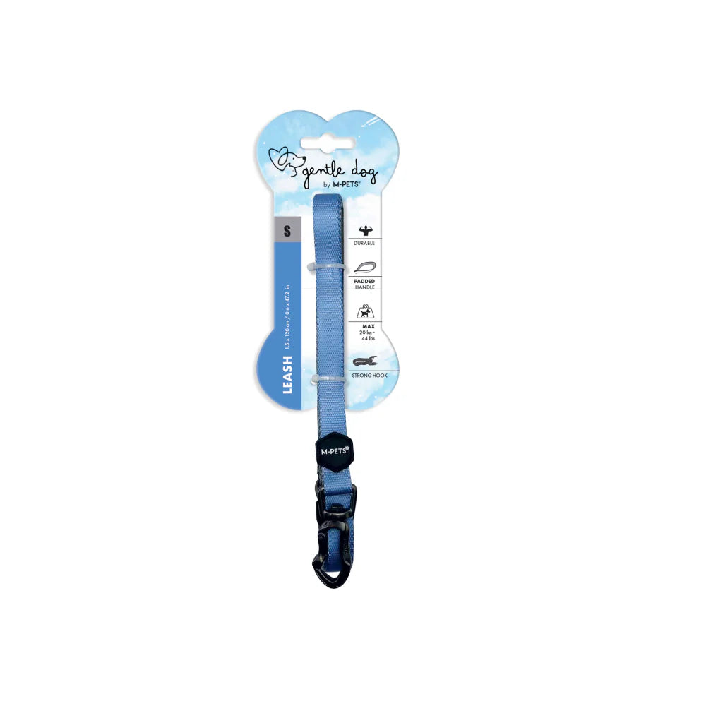 GENTLE DOG Leash S Blue - Black Dog Panamá