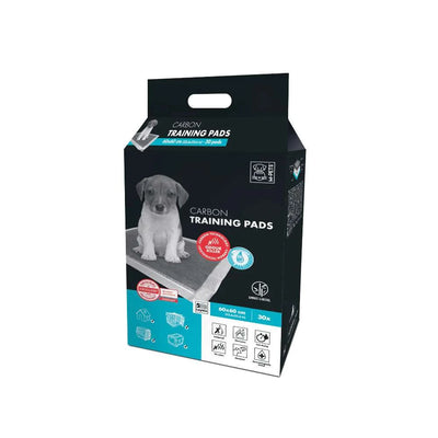 MPets Carbon Training Pads – 60 x 60 cm / 30 pcs Black Dog Panamá