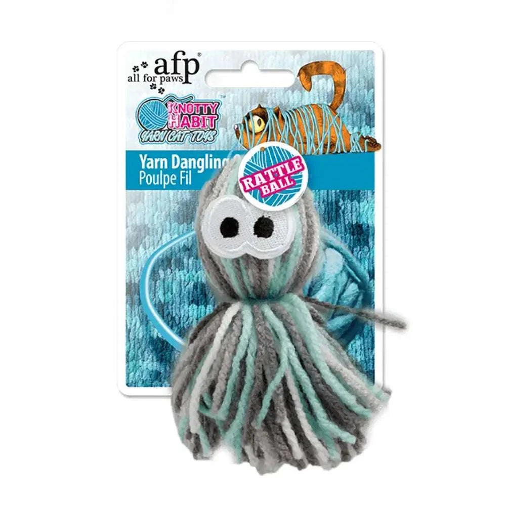Knotty Habit - Yarn Dangling Octopus - Black Dog Panamá