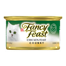 FANCY FEAST CHUNKY CHICKEN CHUNKY 85G - Black Dog Panamá