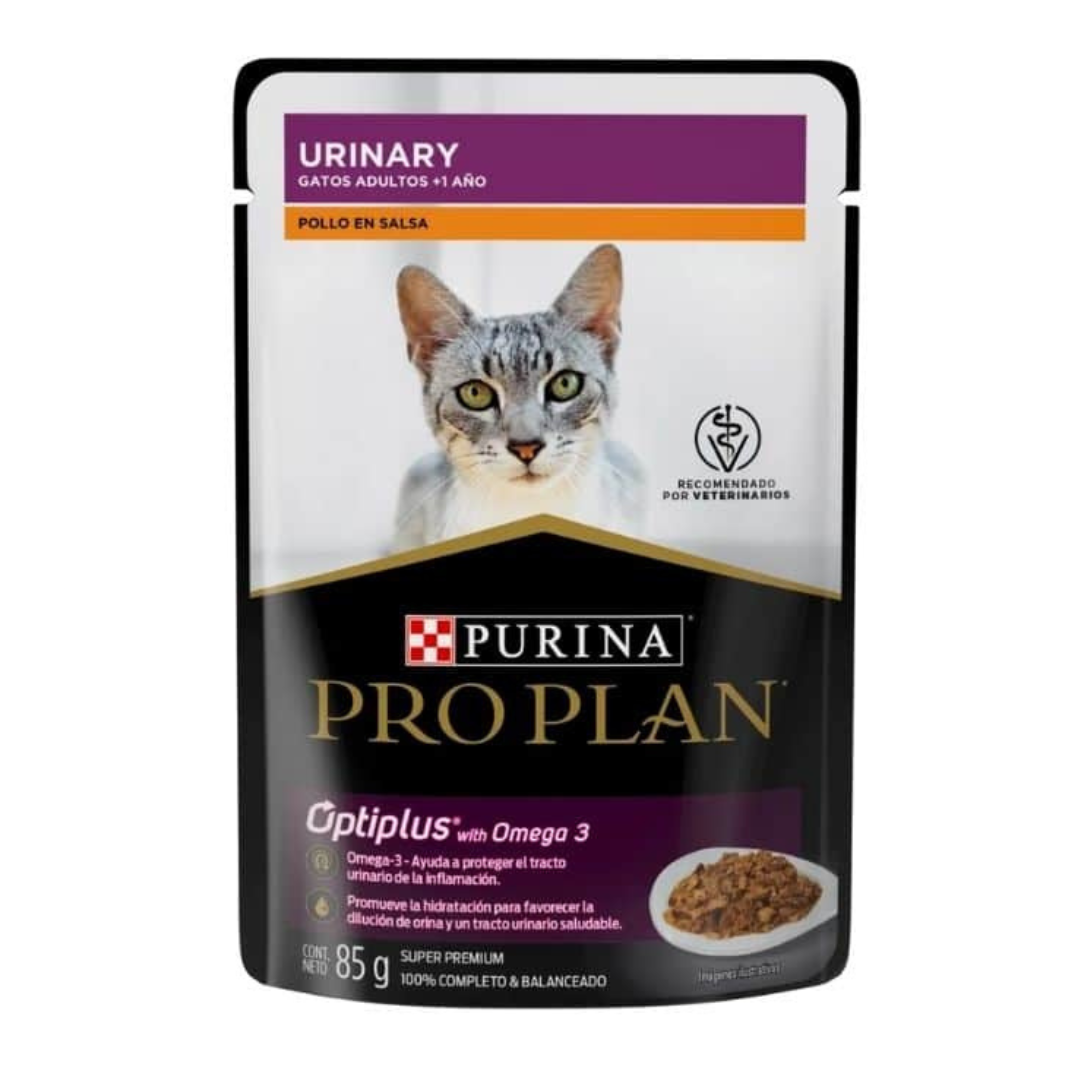 PP CAT URINARY OPTIPLUS 24X85G - Black Dog Panamá