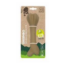 GREENBO Natural Rubber Bones - L - Black Dog Panamá