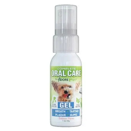 COMPLETE ORAL CARE 1OZ/SALMON FLAVOR GEL/ ADORE PET