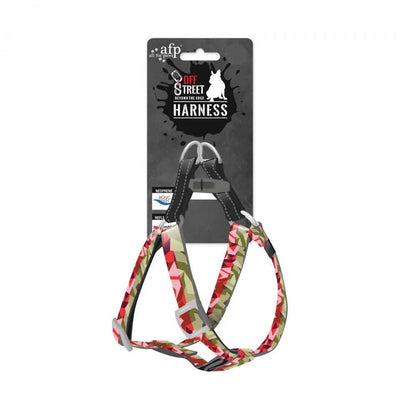 DOG STEP-IN HARNESS - CAMOUFLAGE S - Black Dog Panamá