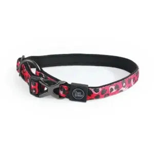 DOG COLLAR - LEOPARD-L - Black Dog Panamá