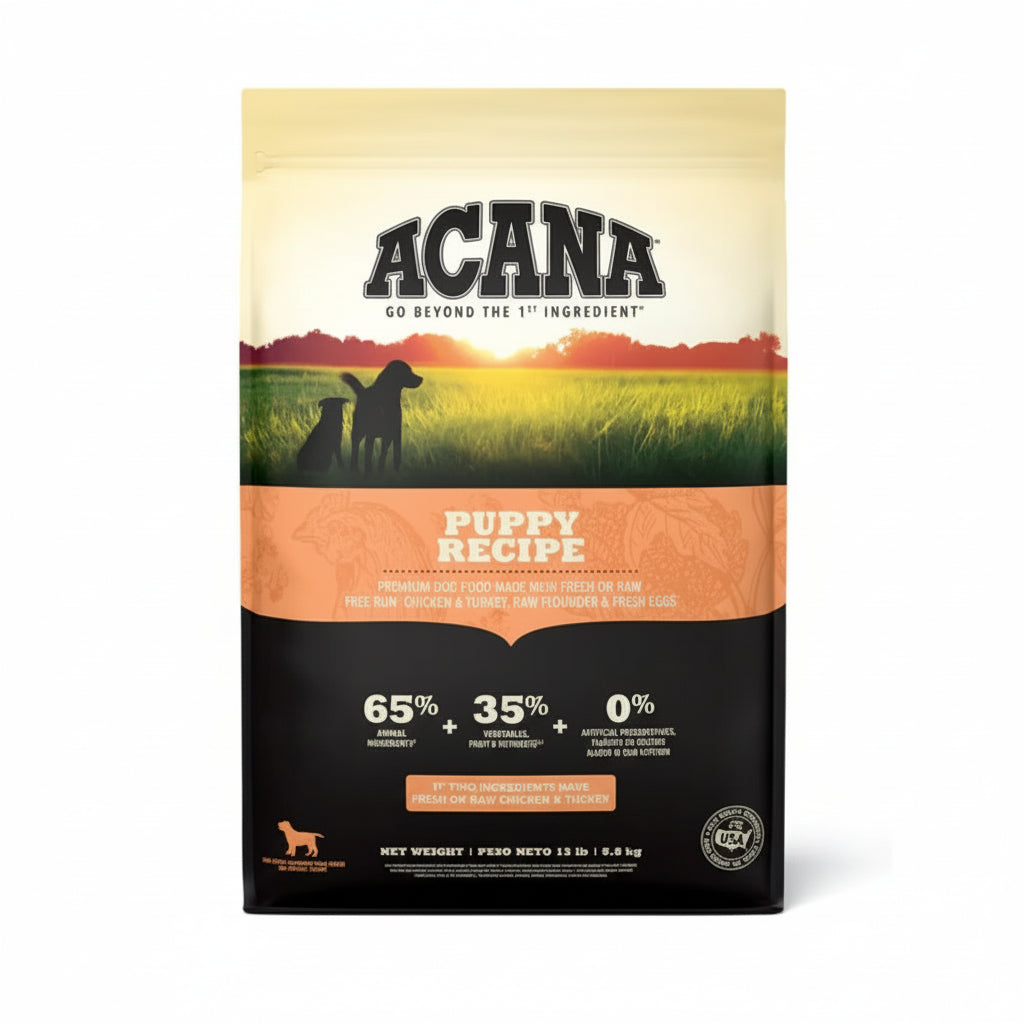 ACANA DOG HERITAGE PUPPY & JUNIOR 13LB - Black Dog Panamá