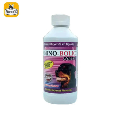 INSUVET Amino-Bolic Forte suplemento líquido de aminoácidos para perros con envase reciclable y fórmula sostenible