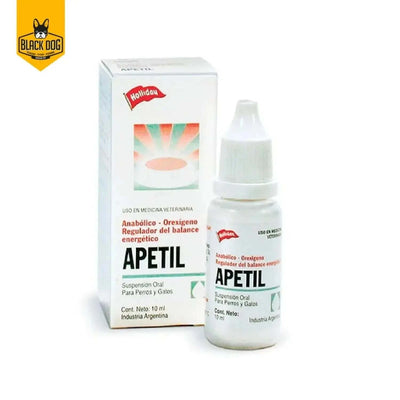 apetil para perros suspensión oral 10 ml suplemento energético y nutricional para perros y gatos