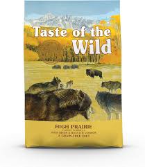 TASTE OF THE WILD 5.6KG TOW HIGH PRAIRIE PUPPY WITH BISON AND ROASTED VENISON - Black Dog Panamá