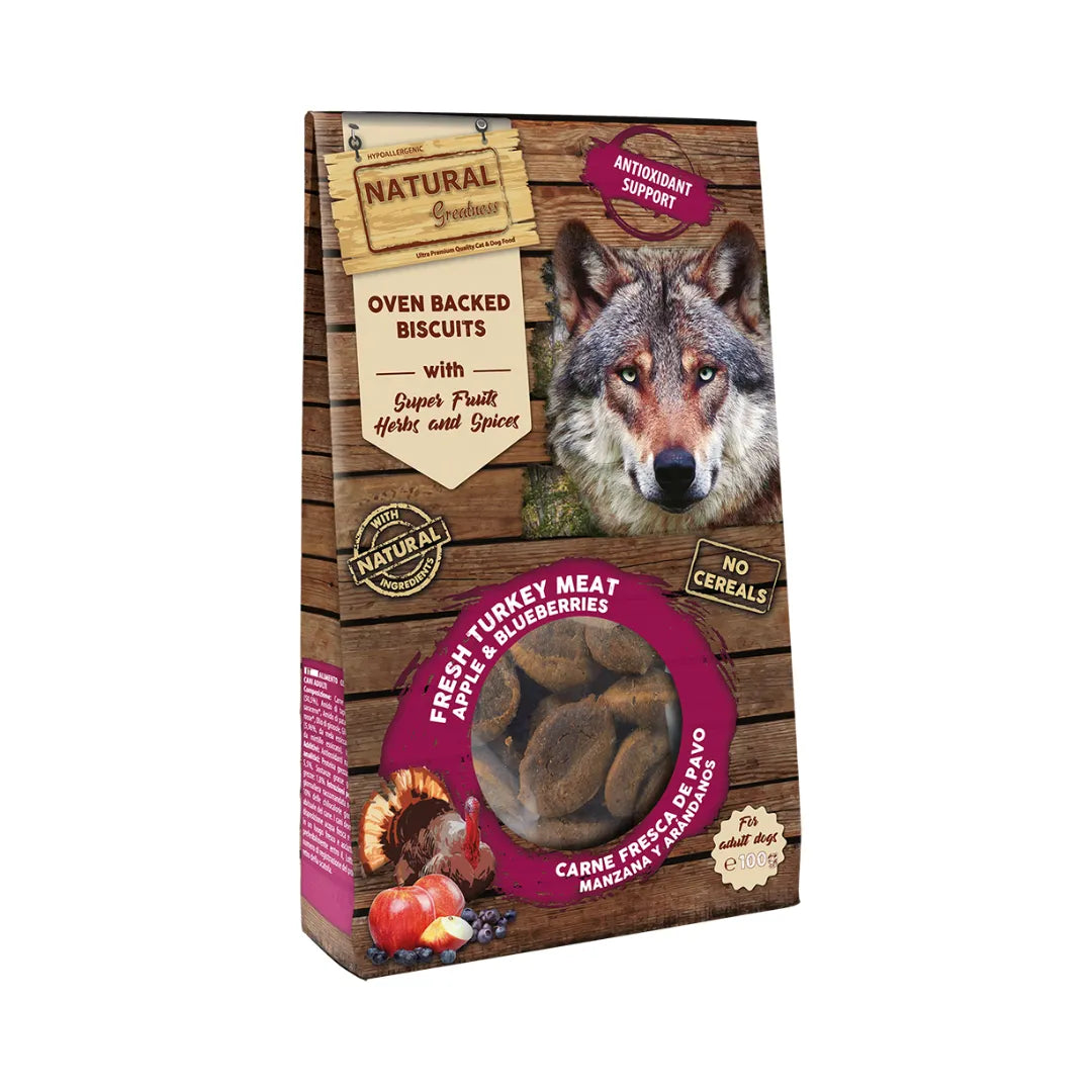 GALLETA HORNEADA ANTIOXIDANT SUPPORT 100G - Black Dog Panamá