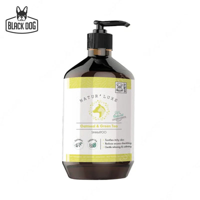 NATUR'LUXE Oatmeal & Green Tea Shampoo - 500 ml - Black Dog Panamá