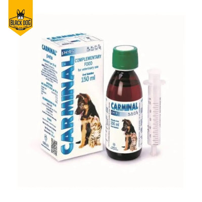 CARMINAL PET ORAL SOLUTION 150 ML DROGUERIA E IMPORTADORA ALEMANA,S.A.