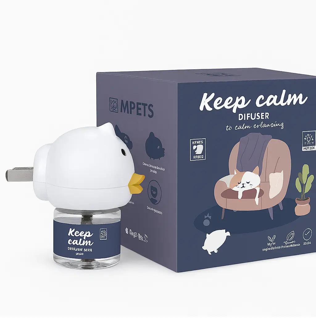 KEEP CALM - Calming Pheromone diffuser for cats-US Standard 48ml