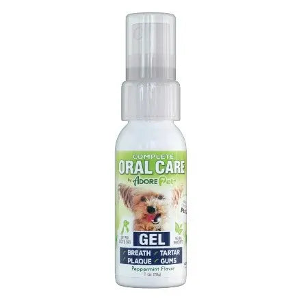 COMPLETE ORAL CARE 1OZ/PEPPERMINT GEL/ ADORE PET