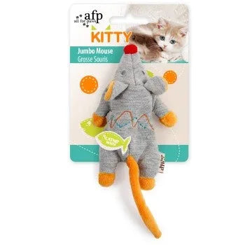 2723 AFP CAT TOY JUMBO MOUSE - Black Dog Panamá