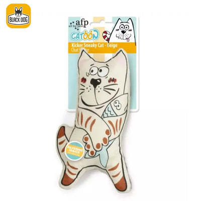 CATOON-KICKER SNEAKY CAT - BEIGE - Black Dog Panamá