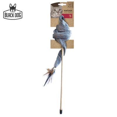 NATURA Plush Ribbon - 43 cm - Black Dog Panamá