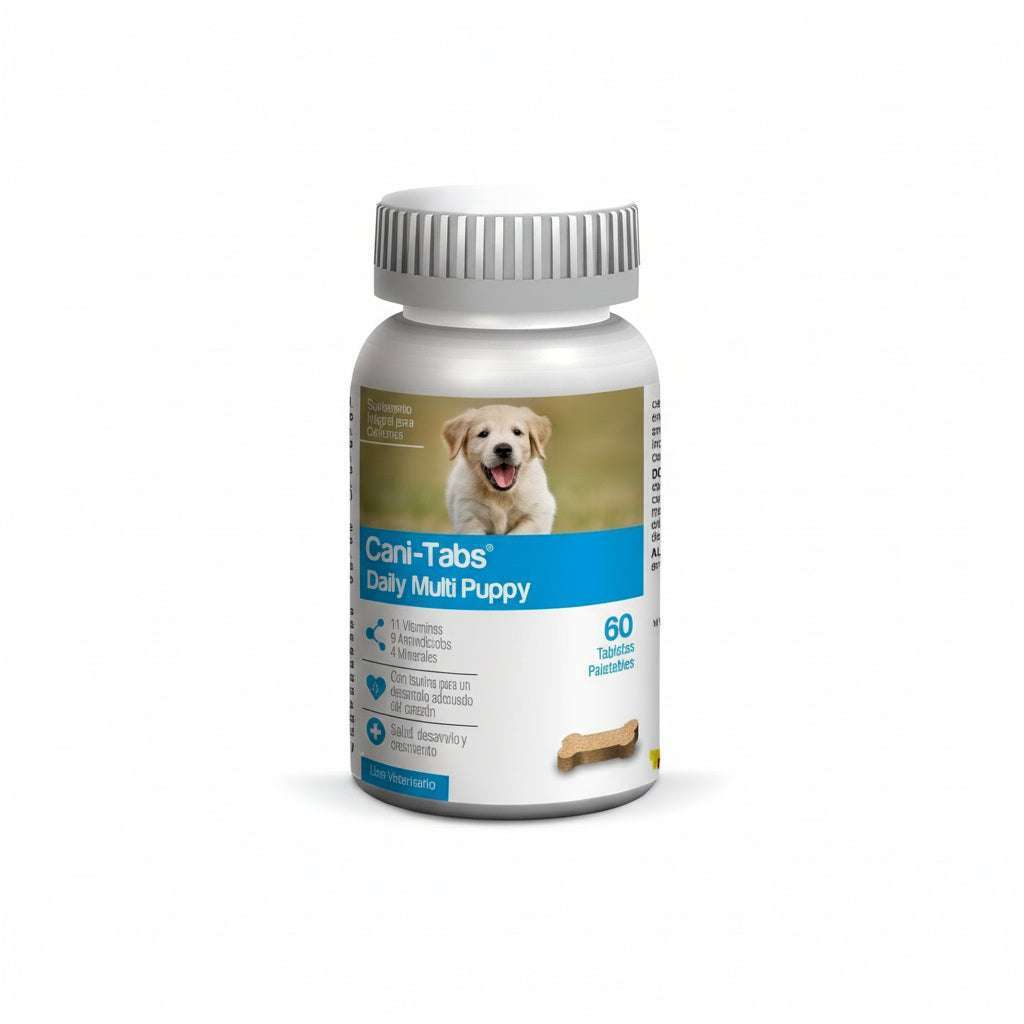 Cani-Tabs Daily Multi Puppy Multivitamínico – 60 Tabletas Black Dog Panamá
