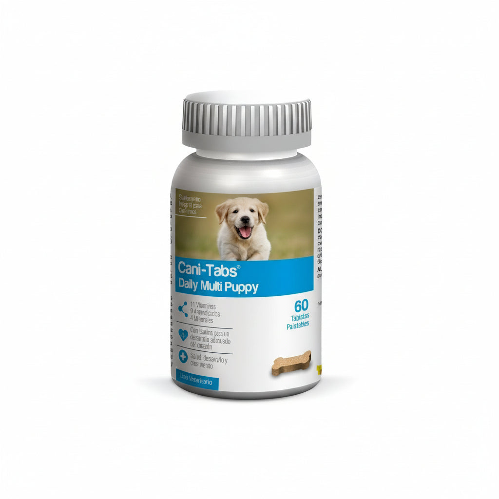 Cani-Tabs Daily Multi Puppy Multivitamínico – 60 Tabletas