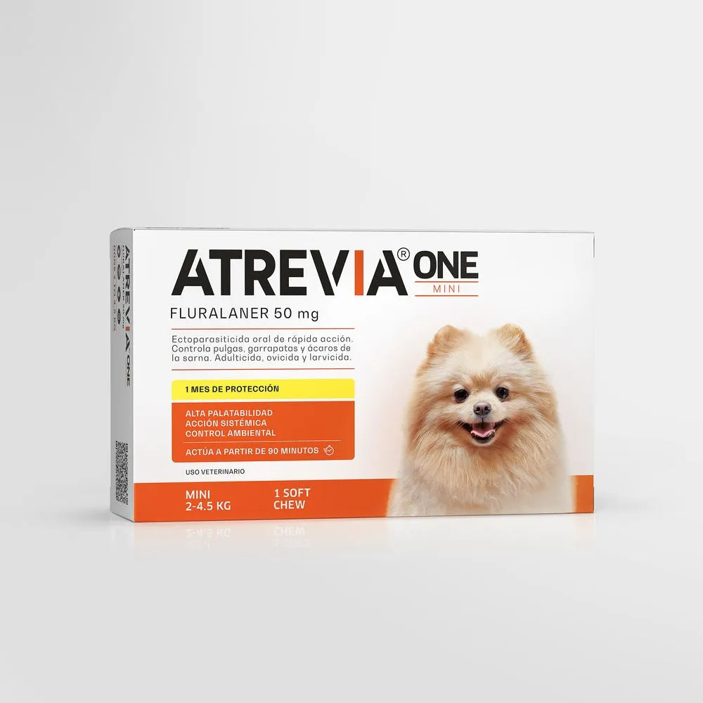 Atrevia One Mini Tableta Antiparasitaria – 2-4.5 kg