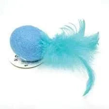 CAT FELTED BALL W/FEATHER - Black Dog Panamá