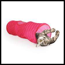 Modern Cat Tunnel - Pink - Black Dog Panamá