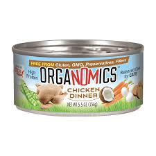 ORGANOMICS CHICKEN DINNER FOR CATS (POLLO) 5.5OZ (156G) - Black Dog Panamá
