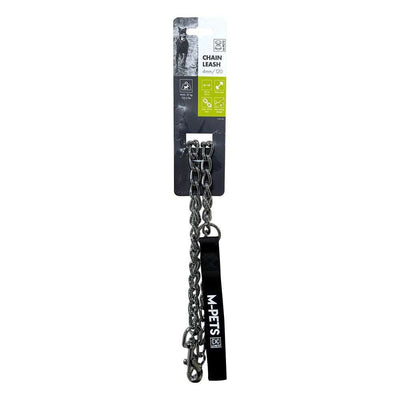MPets Chain Leash Correa de Cadena – 4 mm / 60 cm Black Dog Panamá