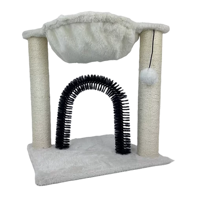 Pawise 3-in-1 Cat Scratcher With Basket